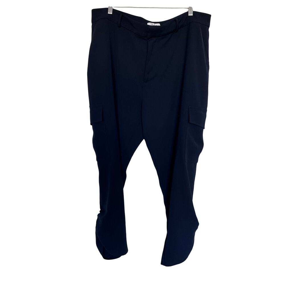 Parker Simone Cropped Ruched Cargo Pants in Aquarius, 16